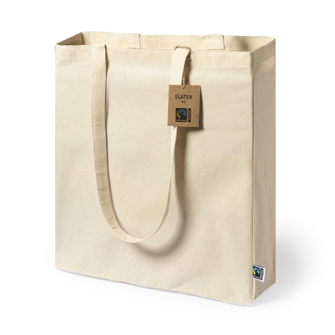 Tasche Elatek Fairtrade NATURFARBE – Bild 4