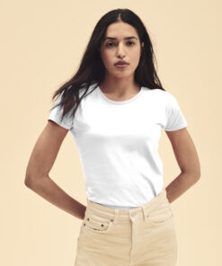 Frauen Weiß T-Shirt Iconic