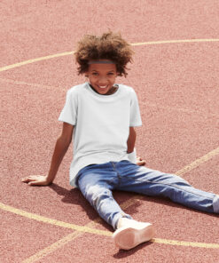 Kinder Weiß T-Shirt Iconic