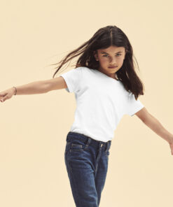 Kinder Weiß T-Shirt Iconic