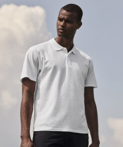 Erwachsene Weiß Polo-Shirt Original