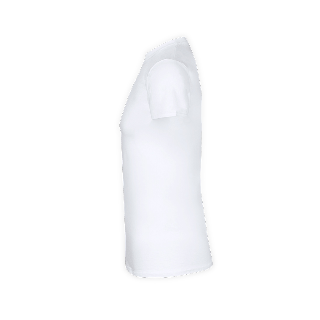 Erwachsene Weiß T-Shirt Original T – Bild 2