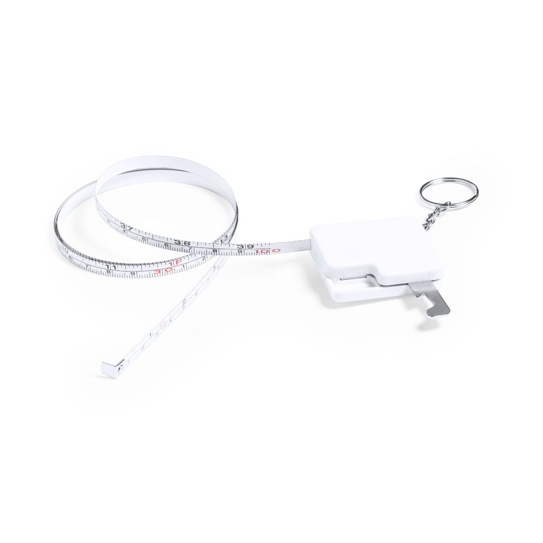 Flaschenöffner Maßband Liam 1m WEISS – Bild 5