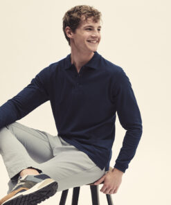 Erwachsene Polo-Shirt Premium Long Sleeve