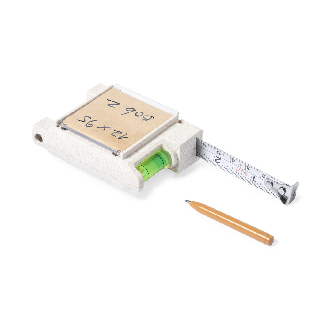 Multifunktion Maßband Sanwel 3m NATURFARBE – Bild 4