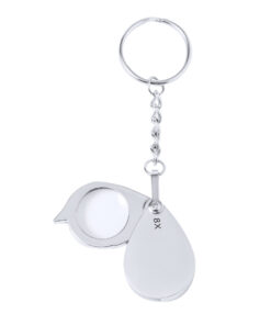 Lupe Schlüsselanhänger Kitins 8X