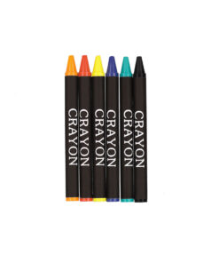 Wachsmalstifte Set Veseli SCHWARZ 9 21452 D3