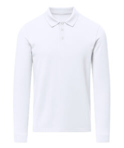 Erwachsene Weiß Polo-Shirt Charlot