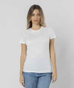 Erwachsene Frauen Weiß T-Shirt Epika