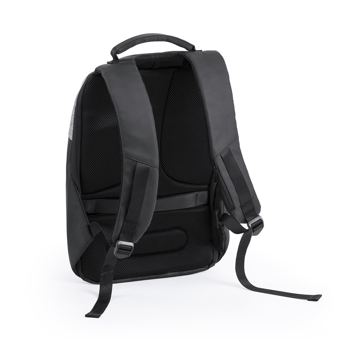 Anti-Diebstahl Rucksack Ranley GRAU – Bild 5