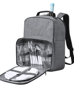 Picnic Kühltasche Rucksack Kazor GRAU 10 6917 D3