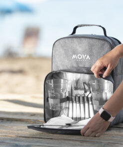 Picnic Kühltasche Rucksack Kazor GRAU 11 6917 D5