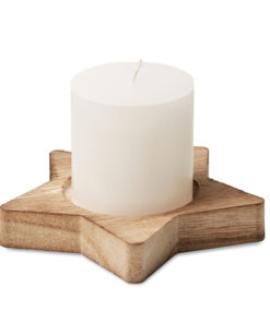 Kerze mit Halter LOTUS