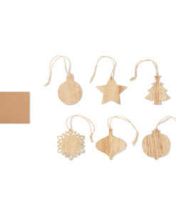 Alternative view of Weihnachtsschmuck Holz CHRISET