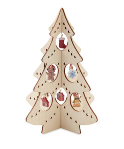 Weihnachtsdeko aus Sperrholz SILUETA