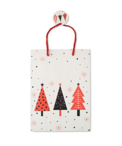 Geschenkpapiertüte, medium BOSSA MEDIUM Weiß 10 cx1562 06 top