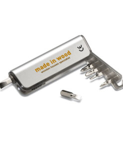 Taschenlampe mit Werkzeug ALUTOOL Transparent Grau 9 it3874 27 print