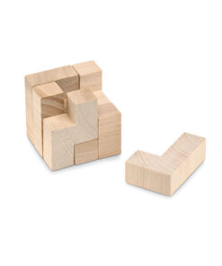 Alternative view of Holzpuzzle im Baumwollbeutel TRIKESNATS