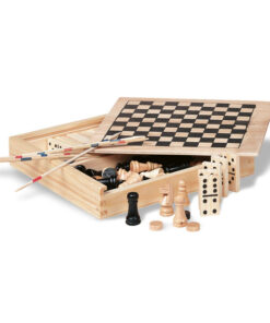 Spielesammlung in Holzbox TRIKES