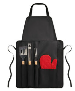 BBQ Schürze mit BBQ Werkzeug DONAU EAST