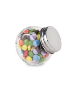 Schokolinsen im Glasspender CHOCKY