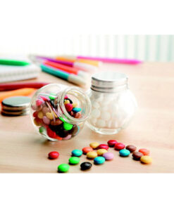 Schokolinsen im Glasspender CHOCKY Multicolour 9 kc6640 99 ambiant