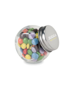 Schokolinsen im Glasspender CHOCKY Multicolour 8 kc6640 99 print