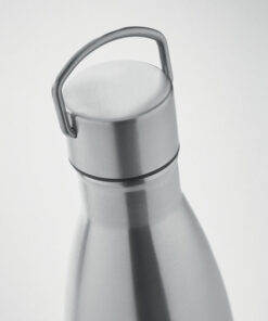 Doppelwandige Flasche 500 ml MANOA Mattsilber 12 mo2108 16 detail