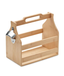 6 Bierkästen aus Bambus CABAS