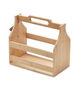 Alternative view of 6 Bierkästen aus Bambus CABAS