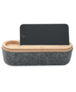 Alternative view of RPET-Filz-Stiftetui mit Deckel MILE