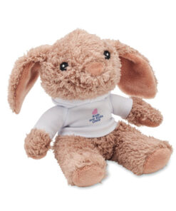 Plüsch-Hase mit Hoody BUNNY Weiß 16 mo2121 06 print