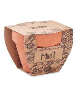 Terrakotta-Topf Minze MINT POT Holz 9 mo2218 40 print