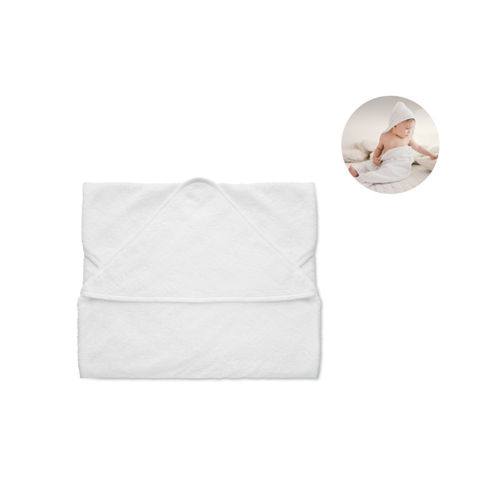 Kapuzenbadetuch Baby HUGME