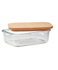 Alternative view of Lunchbox Glas mit Kork CANOA