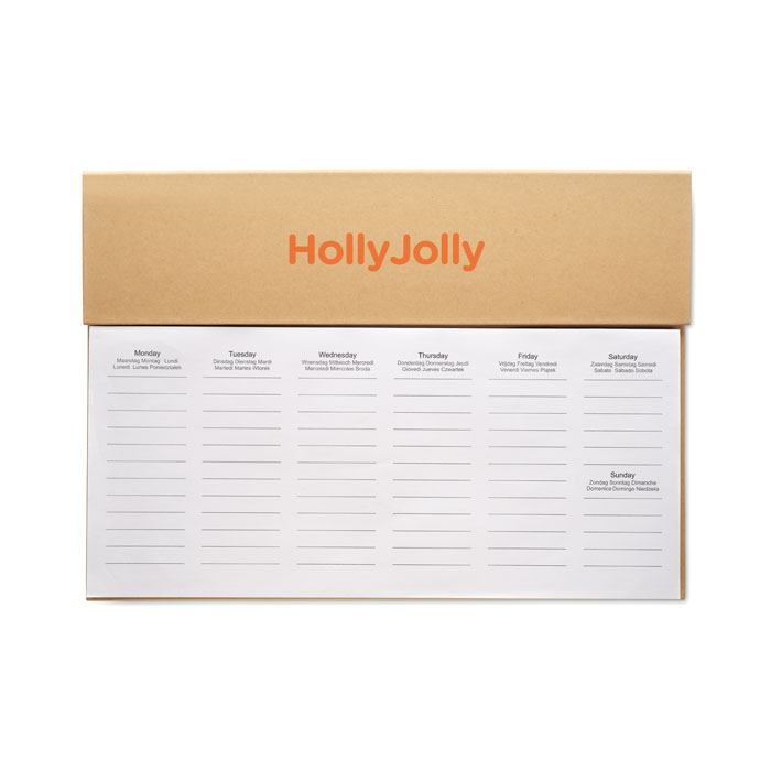 125-seitiger Wochenplaner MEMWEEK – Bild 7