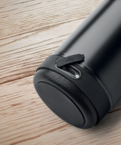 Doppelwandige Flasche 500ml MUSEY Schwarz 17 mo2312 03 open