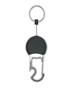 Einziehbarer Kartenhalter PULRIC Schwarz 11 mo2319 03 open