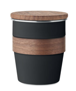 Einwandiger Becher 350 ml WALNUT