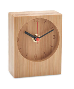 Tischuhr aus Bambus CLAMBU