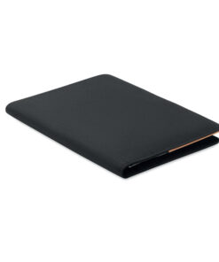 DIN A5 Konferenzmappe RPET FEUX Schwarz 11 mo2360 03 open