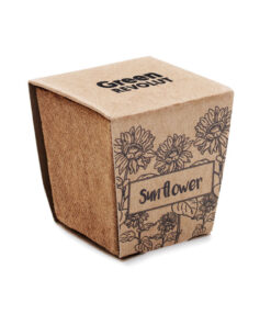Pflanz-Set Sonnenblume SUNFLOWER KIT Beige 14 mo2411 13 print