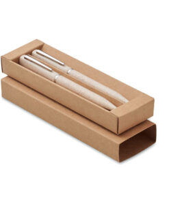 Schreibgeräte-Set Stroh/ABS PEAT