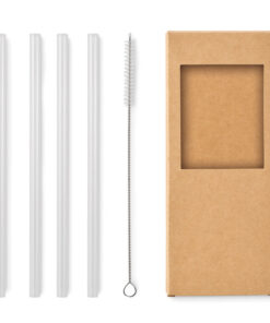 Glas Trinkhalme-Set GLAW