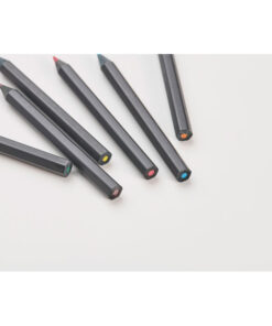 Buntstifte-Set mit Anspitzer NEGRO Schwarz 10 mo2468 03 detail