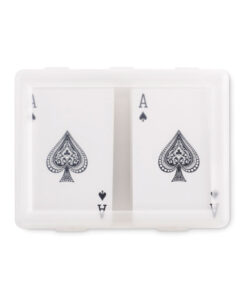 Klassisches Spielkarten-Set PLAYCARD Transparent 14 mo2532 22 side