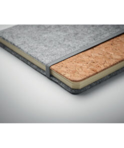 DIN A5 Notizbuch RPET-Filz CORKBOOK 12 mo2553 07 detail