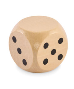 Spielwürfel Schima-Holz Ø 5cm DADO