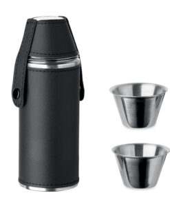 Flasche mit Schnapsbechern COCOON