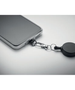 Einziehbarer Smartphone-Halter RETRO Schwarz 11 mo2630 03 detail